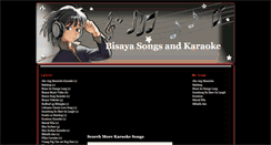 Desktop Screenshot of bisayasongsandkaraoke.blogspot.com