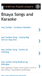 Mobile Screenshot of bisayasongsandkaraoke.blogspot.com