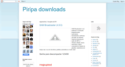 Desktop Screenshot of piripadownloads.blogspot.com