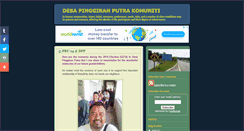 Desktop Screenshot of desapinggiranputrakomuniti.blogspot.com