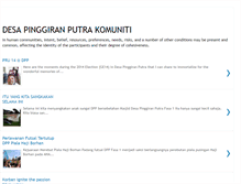 Tablet Screenshot of desapinggiranputrakomuniti.blogspot.com