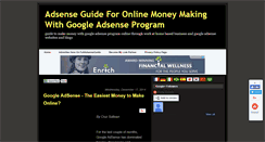 Desktop Screenshot of fulladsenseguide.blogspot.com