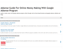 Tablet Screenshot of fulladsenseguide.blogspot.com