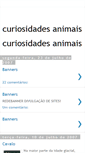 Mobile Screenshot of curiosidadesanimais.blogspot.com