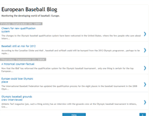 Tablet Screenshot of eurobaseball.blogspot.com