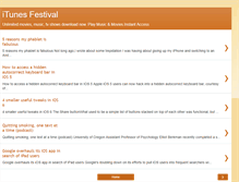 Tablet Screenshot of itunes-festival.blogspot.com