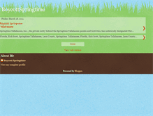 Tablet Screenshot of boycottspringtime.blogspot.com