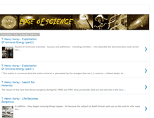 Tablet Screenshot of edge-of-science.blogspot.com
