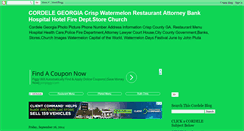 Desktop Screenshot of cordelegeorgia.blogspot.com