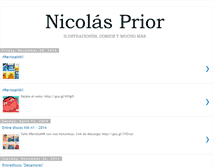 Tablet Screenshot of nicolasprior.blogspot.com