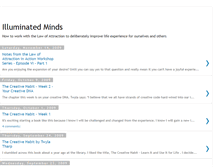 Tablet Screenshot of illuminatedminds.blogspot.com