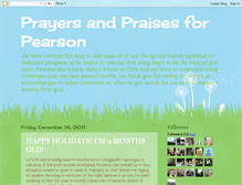 Tablet Screenshot of prayersandpraisesforpearson.blogspot.com