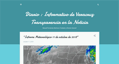 Desktop Screenshot of informativodeveracruz.blogspot.com