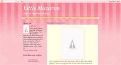 Desktop Screenshot of littlemacaronfashion.blogspot.com