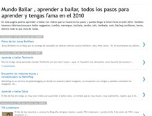 Tablet Screenshot of mundobailar.blogspot.com