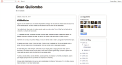 Desktop Screenshot of granquilombo.blogspot.com