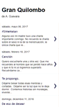Mobile Screenshot of granquilombo.blogspot.com