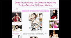 Desktop Screenshot of deepika-padukone-wow.blogspot.com