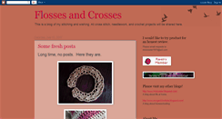 Desktop Screenshot of flossesandcrosses.blogspot.com