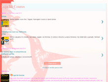 Tablet Screenshot of lojasocouros.blogspot.com