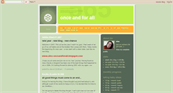 Desktop Screenshot of onthewaytoanewme.blogspot.com