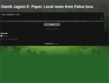 Tablet Screenshot of patnanewspaper.blogspot.com