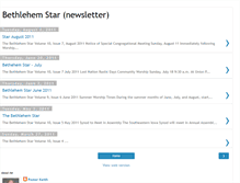 Tablet Screenshot of bethlehemstarnewsletter.blogspot.com