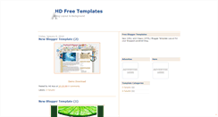 Desktop Screenshot of hdfreetemplates.blogspot.com