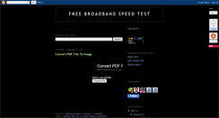 Desktop Screenshot of freebroadbandspeedtest.blogspot.com