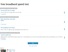 Tablet Screenshot of freebroadbandspeedtest.blogspot.com