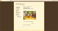 Desktop Screenshot of hautebrocante.blogspot.com