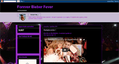 Desktop Screenshot of foreverbieberfever.blogspot.com