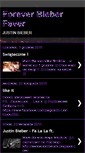 Mobile Screenshot of foreverbieberfever.blogspot.com