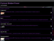 Tablet Screenshot of foreverbieberfever.blogspot.com