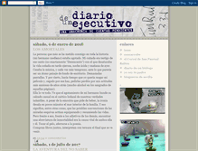 Tablet Screenshot of diariodeunejecutivo.blogspot.com