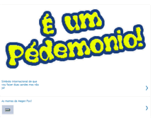 Tablet Screenshot of pedemonio.blogspot.com