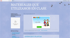 Desktop Screenshot of miguelangelsanzmateriales.blogspot.com