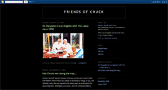 Desktop Screenshot of friendsofchuck.blogspot.com