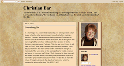 Desktop Screenshot of christianear.blogspot.com