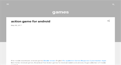 Desktop Screenshot of allmobilegames.blogspot.com