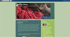 Desktop Screenshot of knitmeshelter.blogspot.com