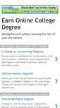 Mobile Screenshot of earnonlinecollegedegree.blogspot.com