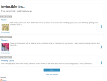 Tablet Screenshot of invincibleinc.blogspot.com