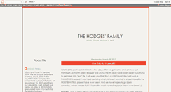 Desktop Screenshot of foreverhodges.blogspot.com