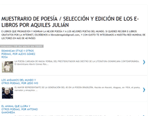 Tablet Screenshot of muestrario-de-poesia.blogspot.com