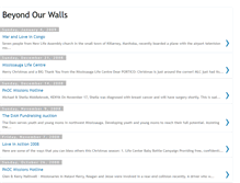 Tablet Screenshot of beyondourwalls.blogspot.com