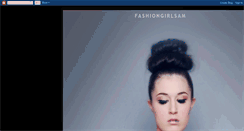 Desktop Screenshot of fashiongirlsam.blogspot.com