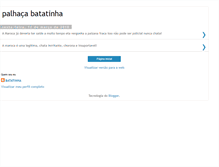 Tablet Screenshot of palhaabatatinha.blogspot.com