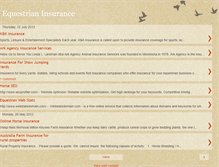 Tablet Screenshot of equestrianinsurance.blogspot.com