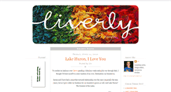 Desktop Screenshot of liverlyartdesign.blogspot.com